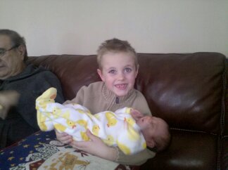 Collin with Max